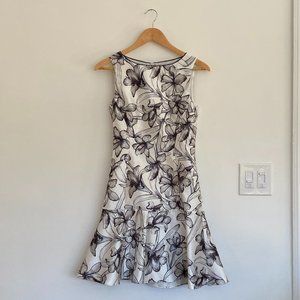 REISS REISS Onyx Peplum Hem Dress